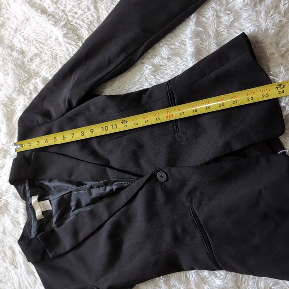 H&M Black Fitted Single Button Blazer - Picture 10 of 10
